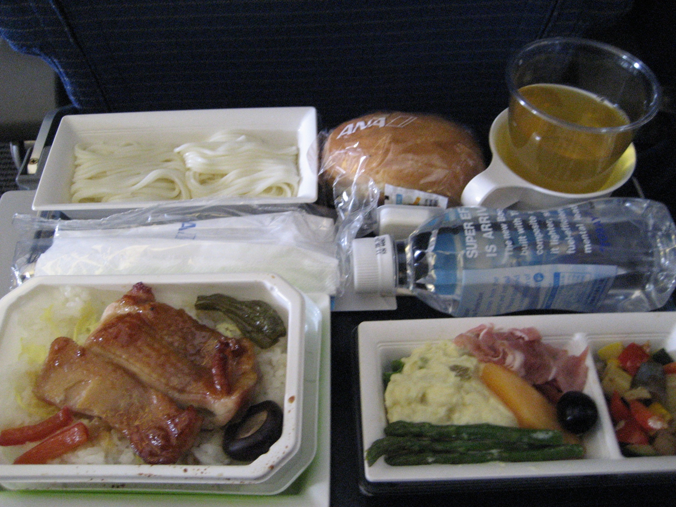 Good airplane food